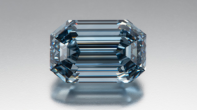 Kim cương xanh quý hiếm loại IIb De Beers Cullinan